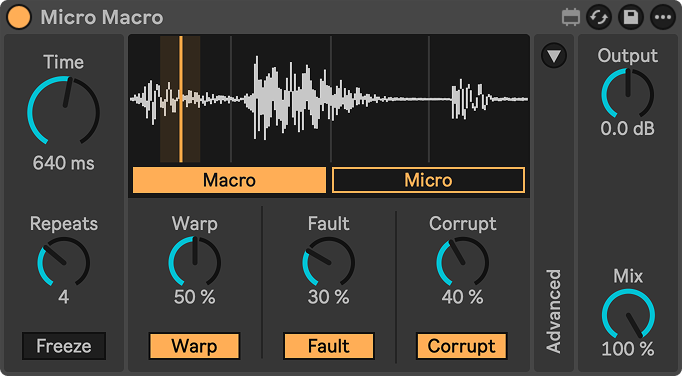 Micro Macro, a Max for Live device